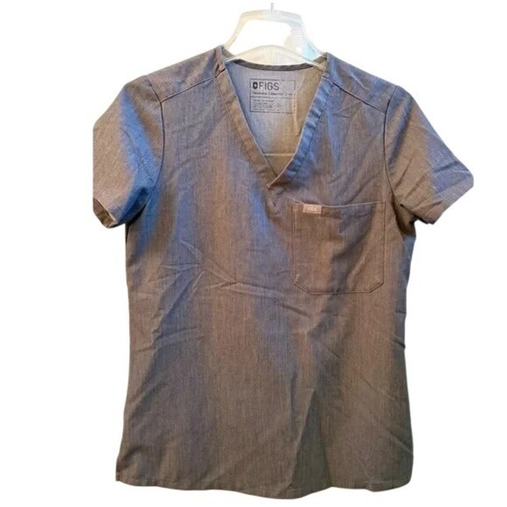 FIGS Technical Collection Catarina One-Pocket Scrub Medical Top Size XS
